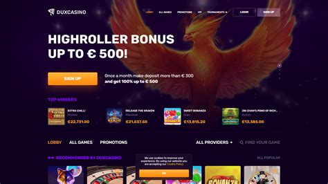  dux casino free spins code